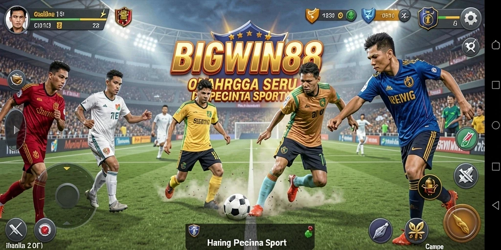 Tampilan gameplay seru di BIGWIN88 dengan grafis berkualitas tinggi.