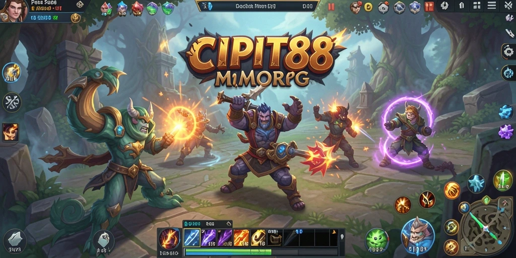 Tampilan gameplay epik dalam dunia <strong>CIPIT88</strong> yang menakjubkan.