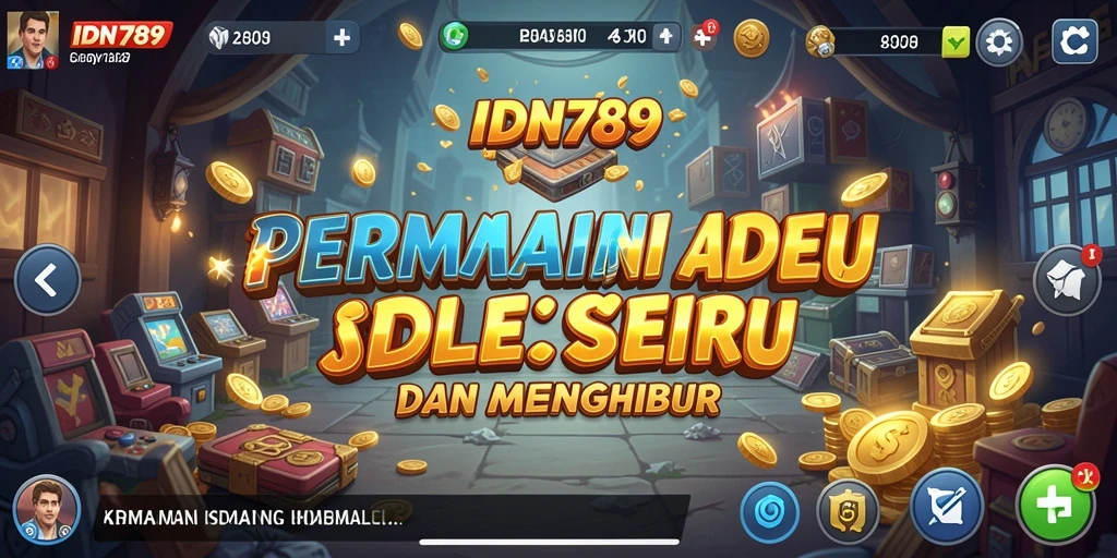 Tampilan menarik dari gameplay IDN789 yang seru dan interaktif.