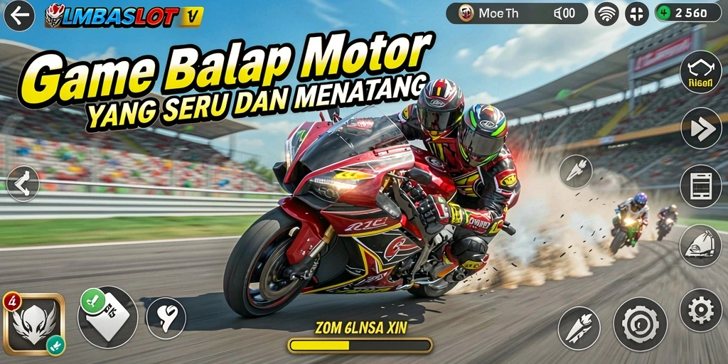 Gameplay LMBASLOT yang penuh aksi dan grafis luar biasa.