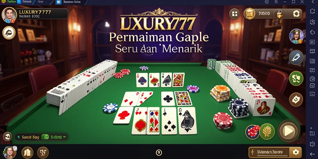 Tampilan gameplay LUXURY777 yang seru dan penuh tantangan.