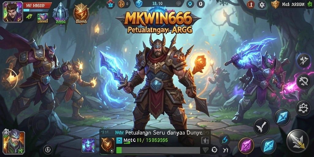 Gameplay menakjubkan dari MKWIN666 dalam dunia ARPG.