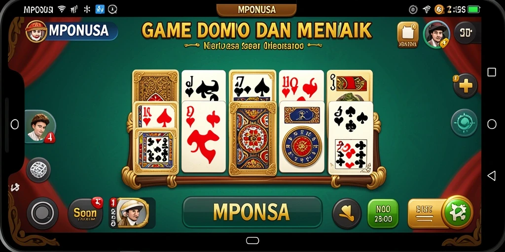 Tampilan gameplay seru dalam MPONUSA dengan pemain yang berkompetisi.