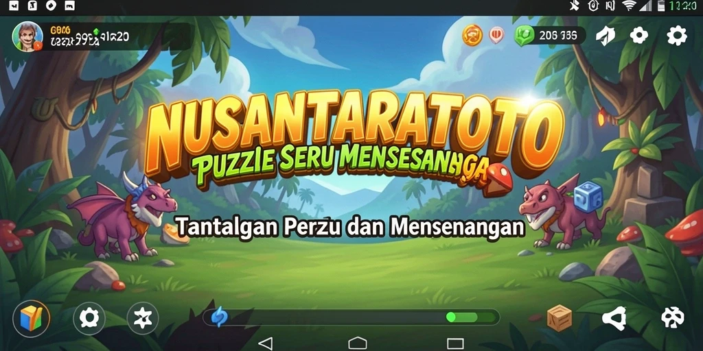 Gameplay seru di NUSANTARATOTO dengan berbagai tantangan Puzzle.