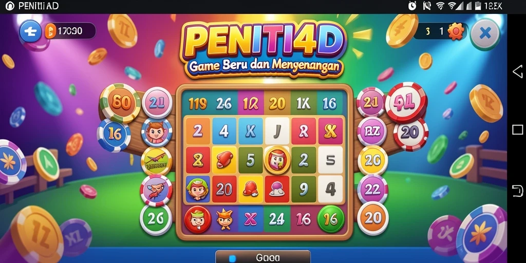 Tampilan seru dari gameplay PENITI4D yang menarik.